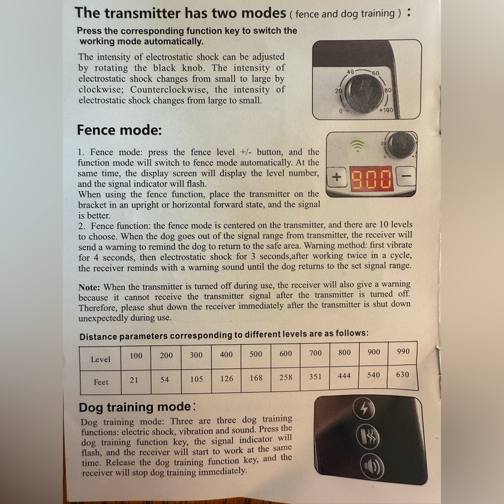 Wireless Pet Training System with Remote - Picture 4 of 9